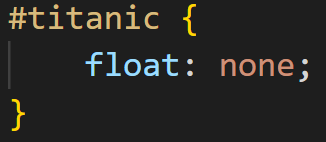 CSS titanic