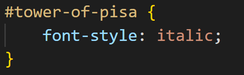 CSS pisa tower
