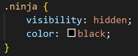 CSS ninja